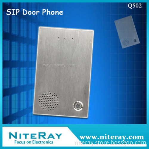 Apartment IP Door Phone Audio Door Phone with Access Control